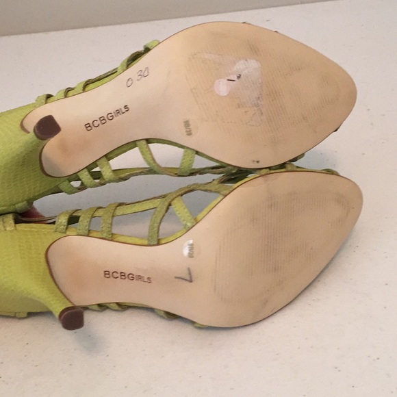 BCBGirls cage peep toe shoes - Picture 7 of 7